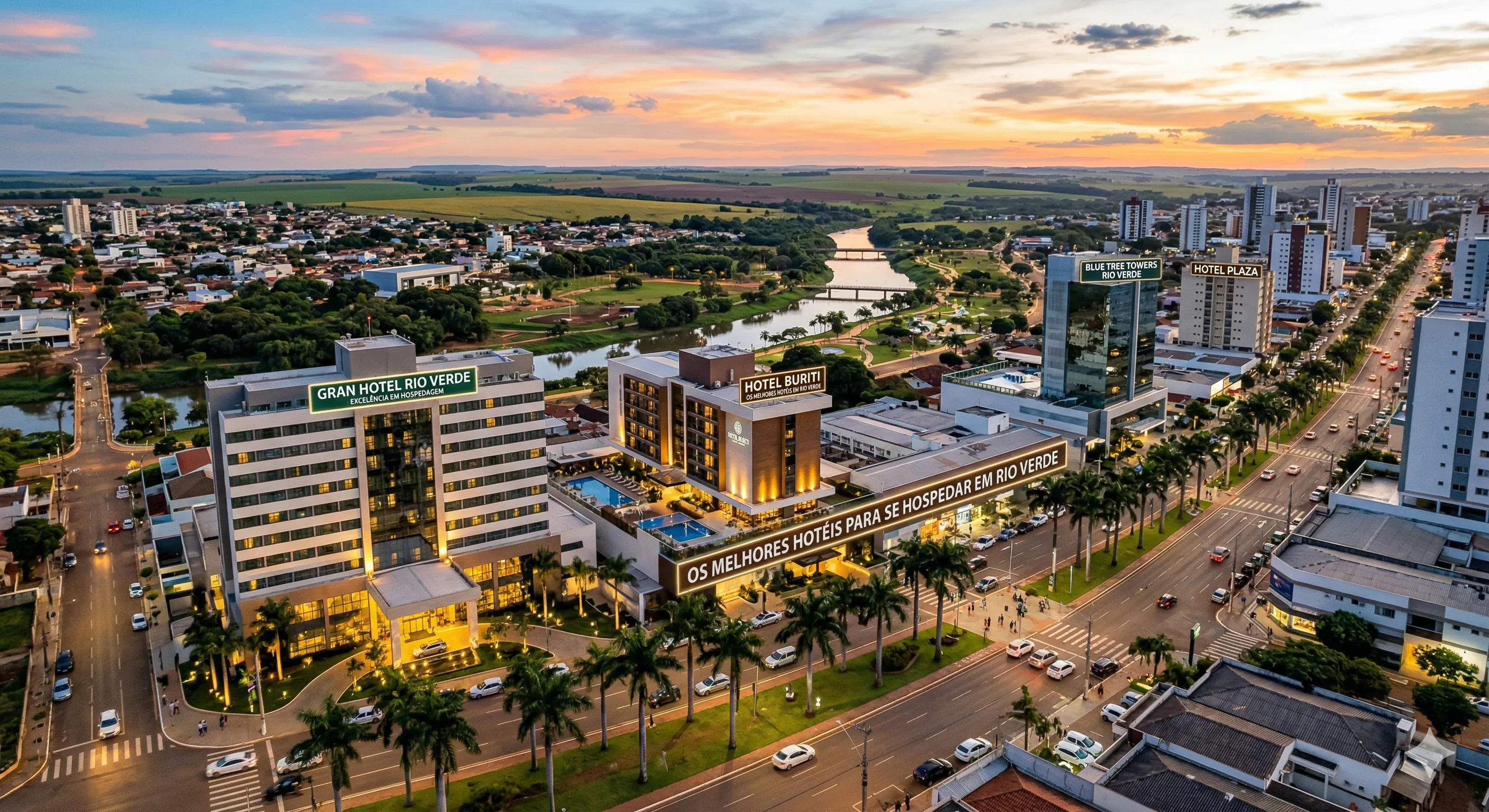 Os Melhores Hotéis para se Hospedar em Rio Verde