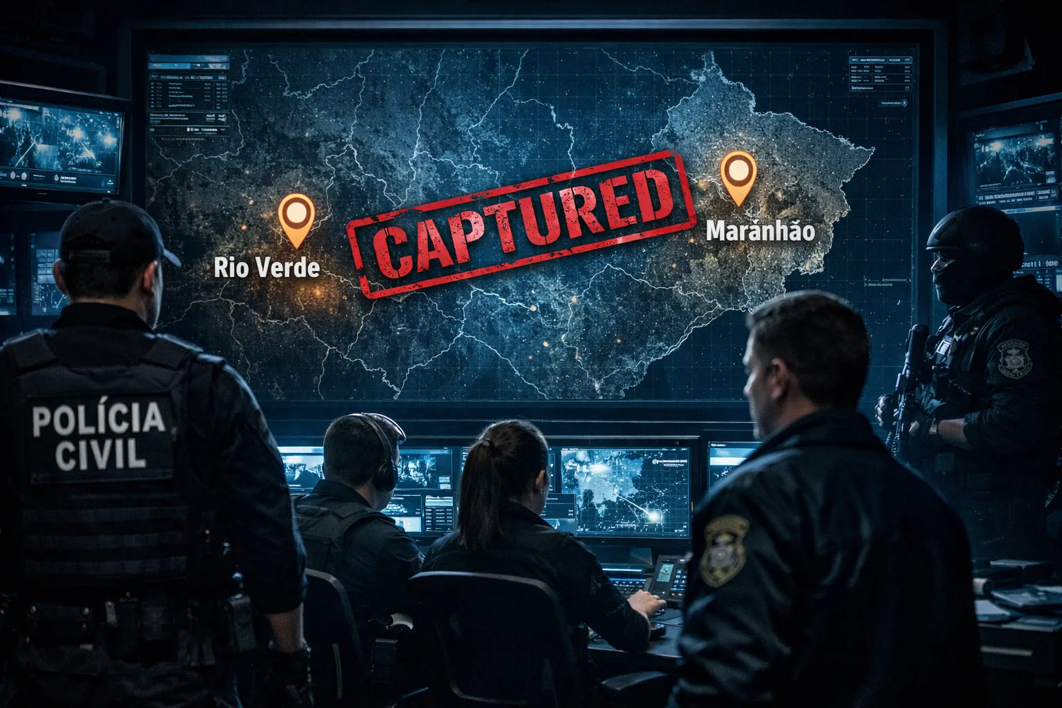 Foragido do Maranhão é Capturado em Rio Verde pela Polícia Civil