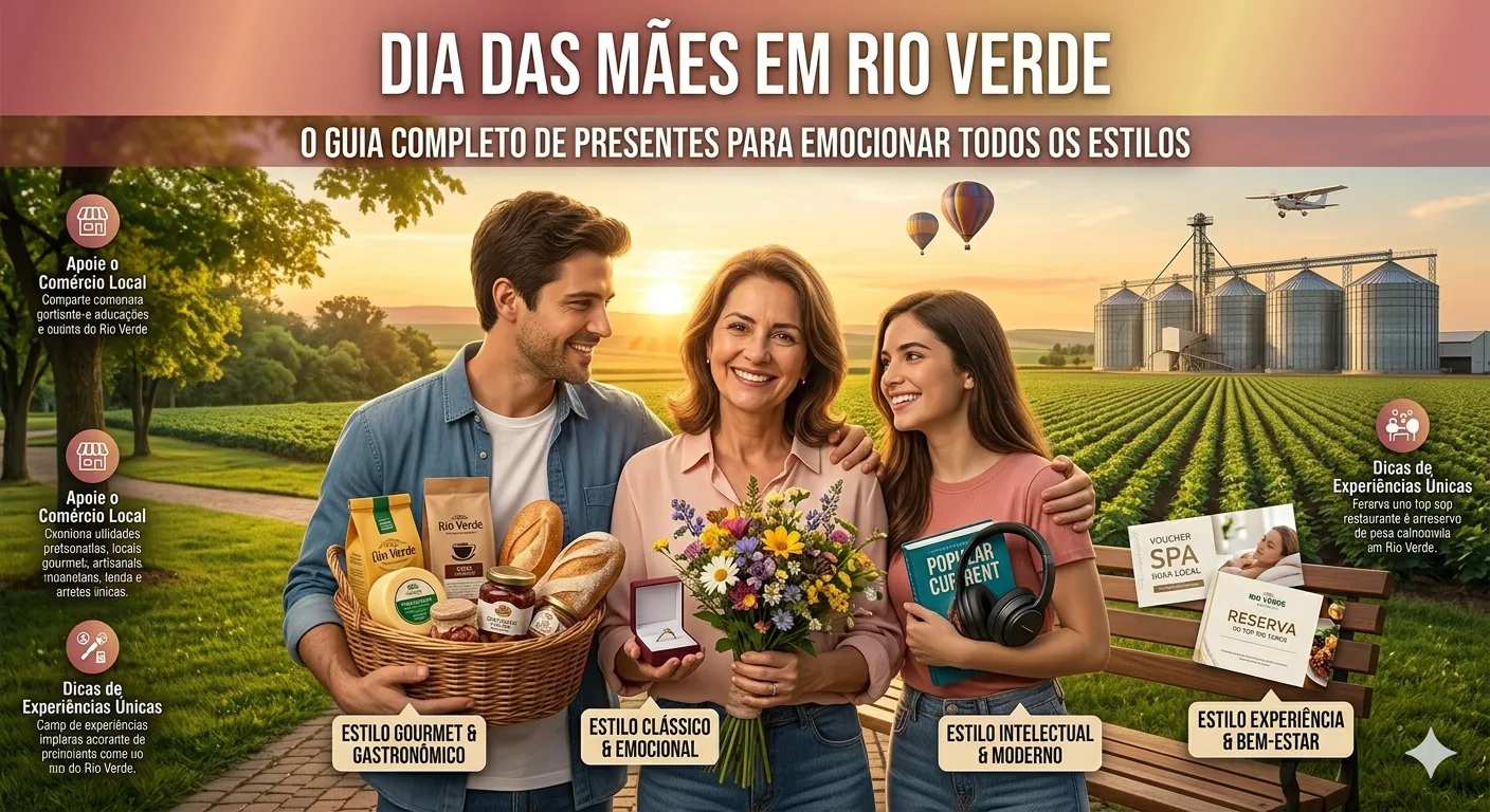Dia das Mães em Rio Verde: O guia completo de presentes para emocionar todos os estilos