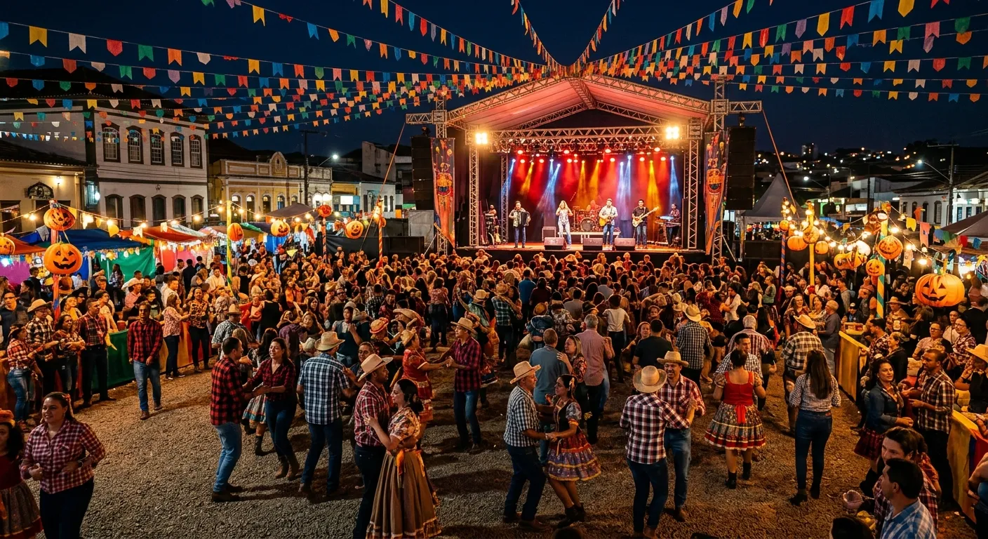 Arraial das Abóboras 2026 em Rio Verde: Veja Datas, Shows e Atrações Oficiais