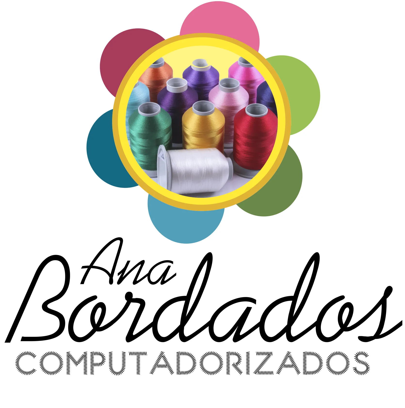 Logotipo da Ana Bordados em Rio Verde - GO