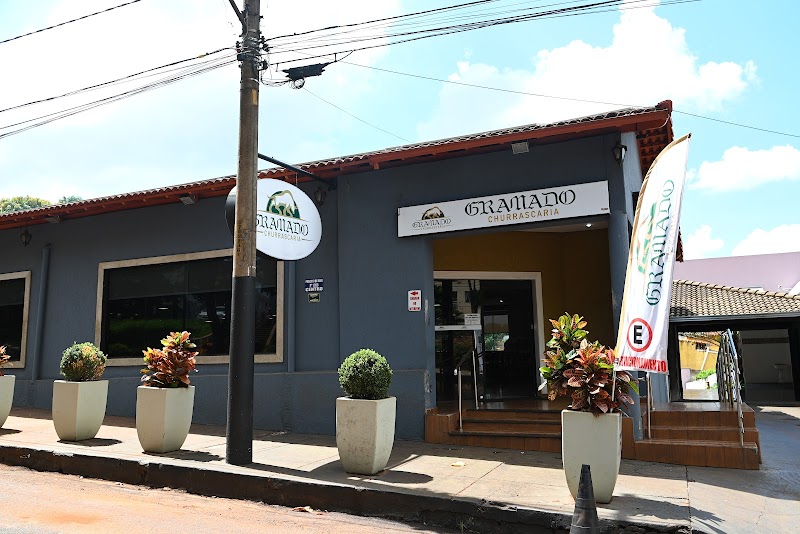 Logo Gramado Pizzaria e Churrascaria