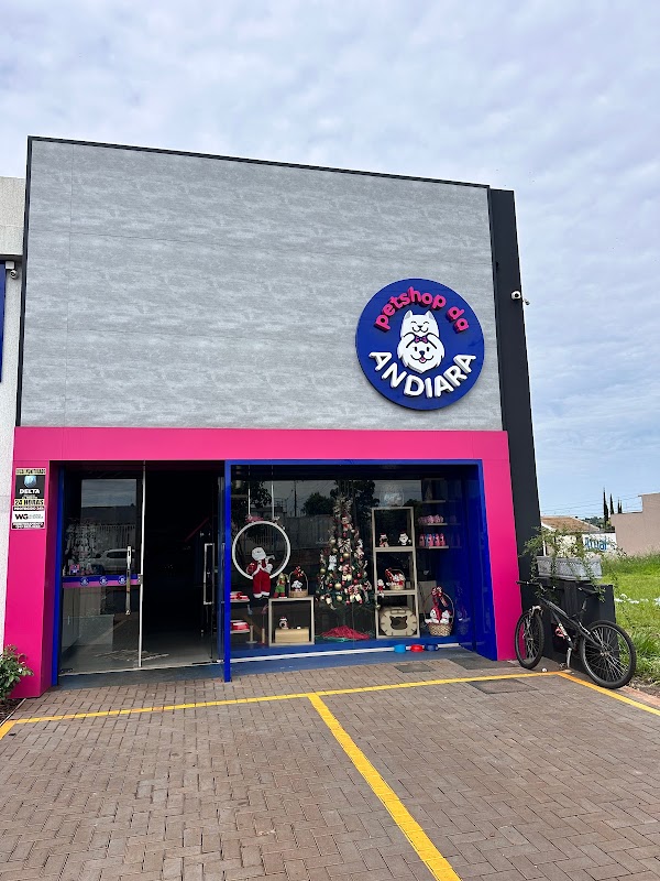 Logo Pet Shop da Andiara loja 02