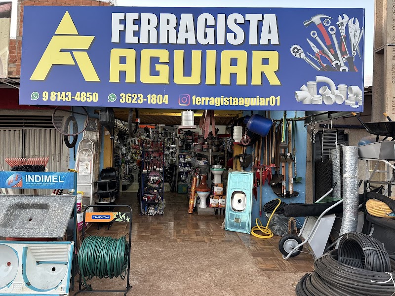 Logo Ferragista Aguiar - Material Hidráulico | Material Elétrico - Ferramentas