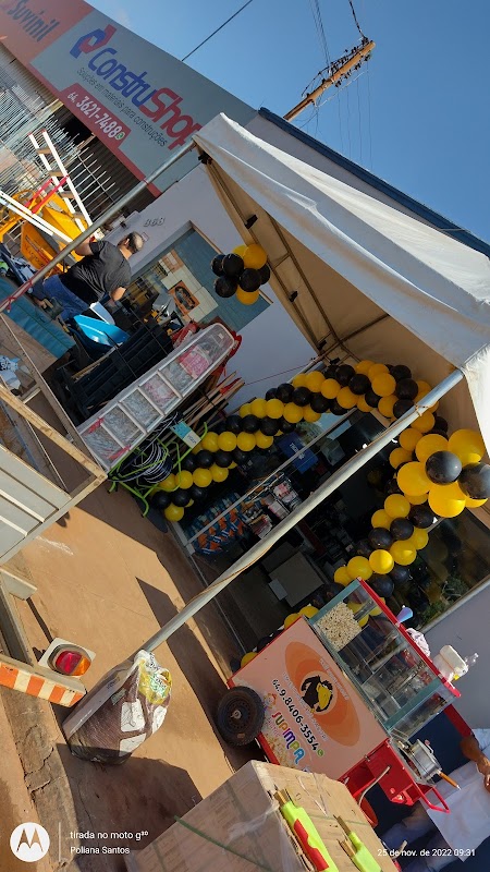 Logo Loja de Materiais de Construção Construshop