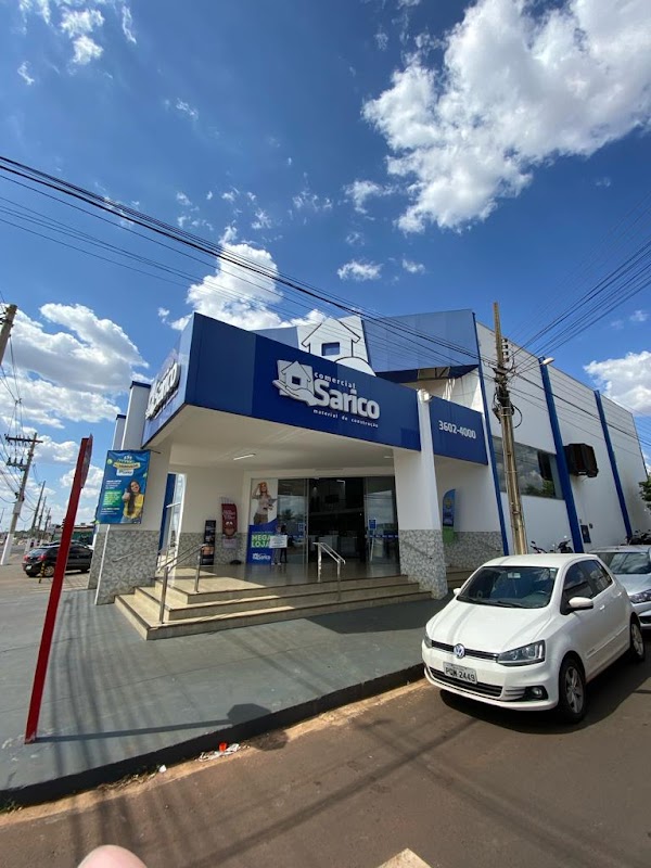Logo Comercial Sarico - Materiais Para Construção