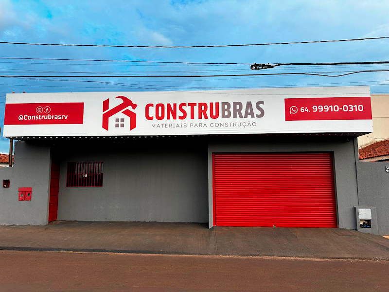 Logo Construbras Rio Verde | Materiais para Construção