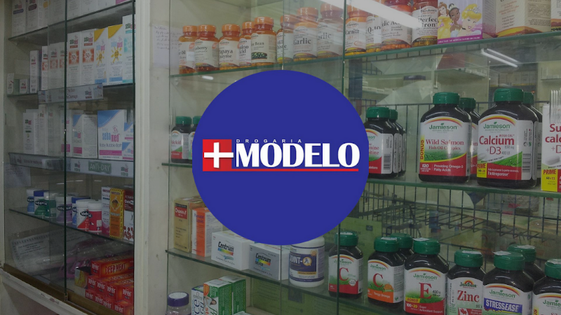 Logo Drogaria Modelo - Rio Verde/Goiás