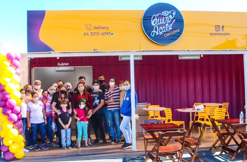 Logo Quero Açaí Container