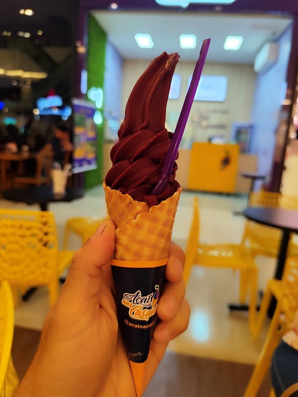 Logo Açaí na Casquinha