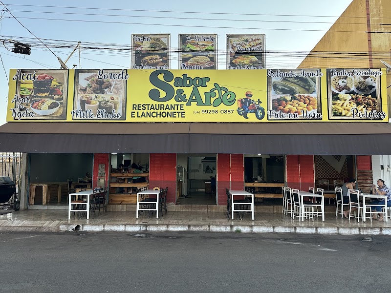 Logo Sabor e Arte - Restaurante e Lanchonete