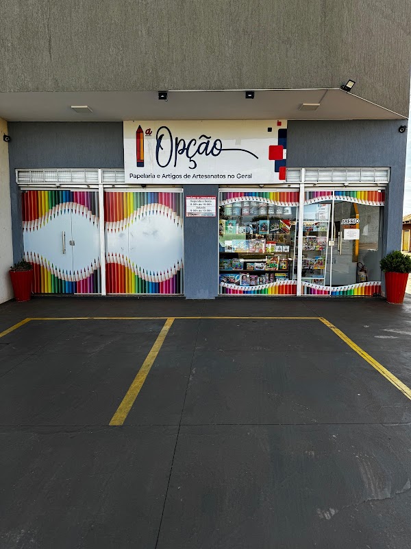 Logo Papelaria 1° Opção , Materiais para Escritório, Artigos para Artesanato e