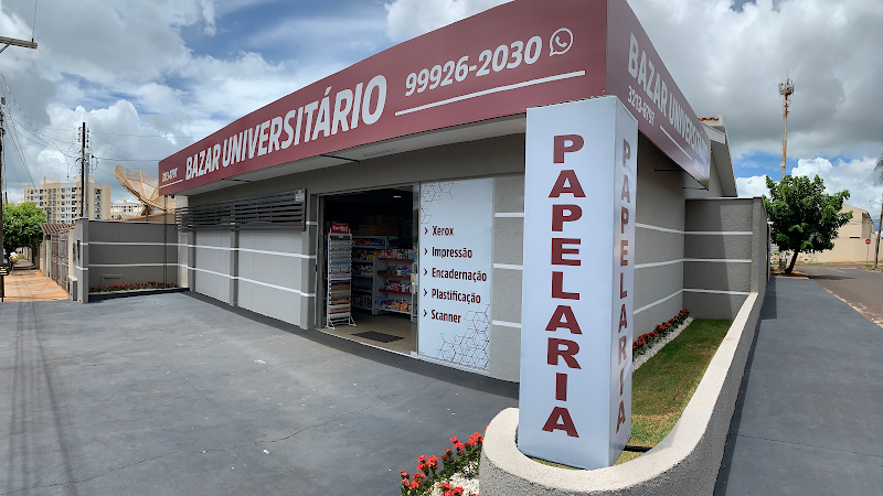 Logo Bazar Universitário - Rio Verde