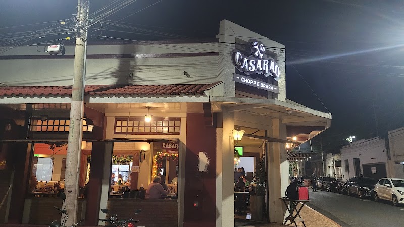 Logo Casarão Chopp e Brasa