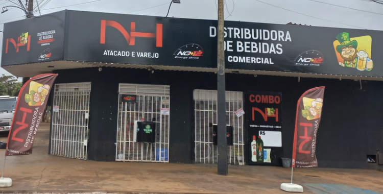 Logo NH Distribuidora de Bebidas Geladas