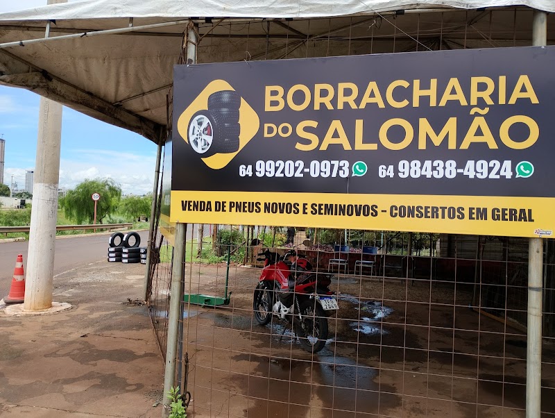 Logo Borracharia do Salomão