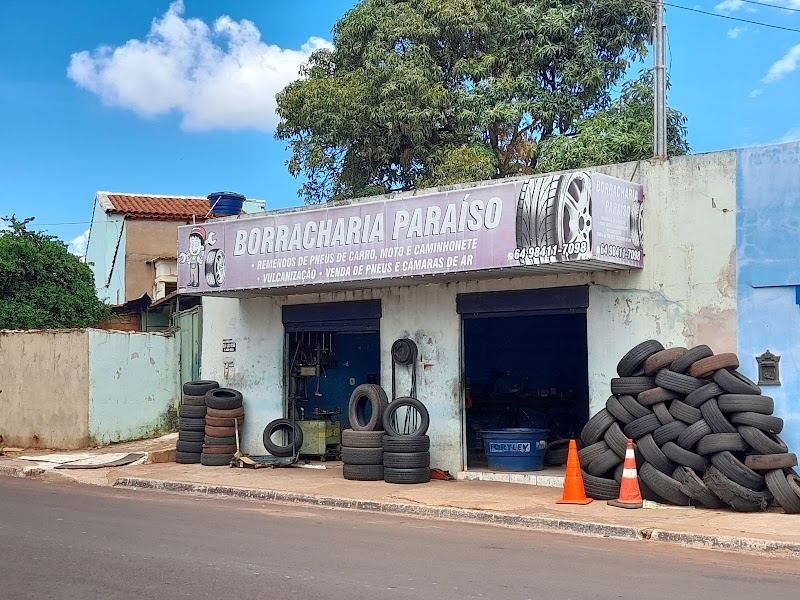 Logo Borracharia Paraíso