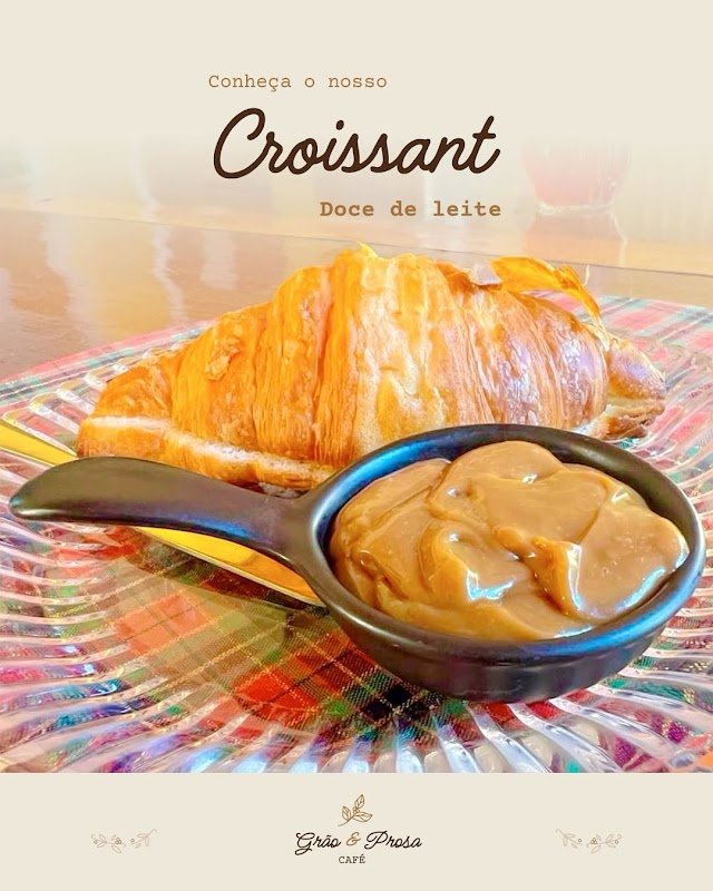 Logo Grão & Prosa Cafeteria