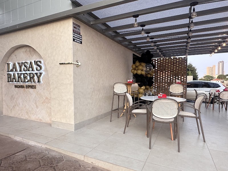 Logo Laysa’s Bakery Padaria Express COFFEE BREAK E EVENTOS CORPORATIVOS RIO VERDE BUFFET
