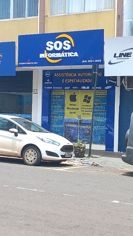 Logo SOS informática a melhor assistência de Rio Verde Goias