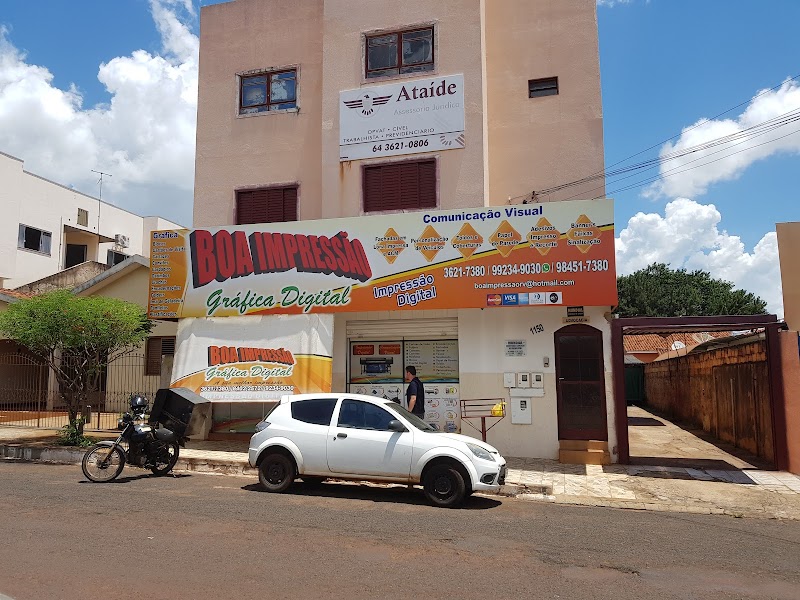 Logo Gráfica Boa Impressão