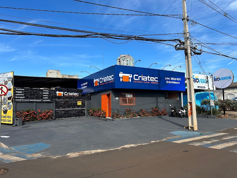 Logo CRIATEC GRAFICA,COMUNICAÇÃO VISUAL e TOLDOS