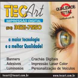 Logo TecArt Impressão Digital