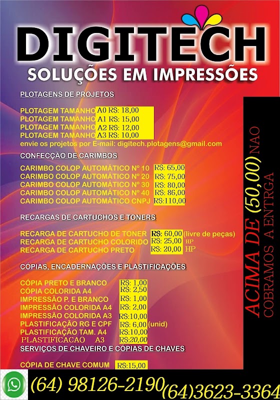 Logo digitech grafica visual