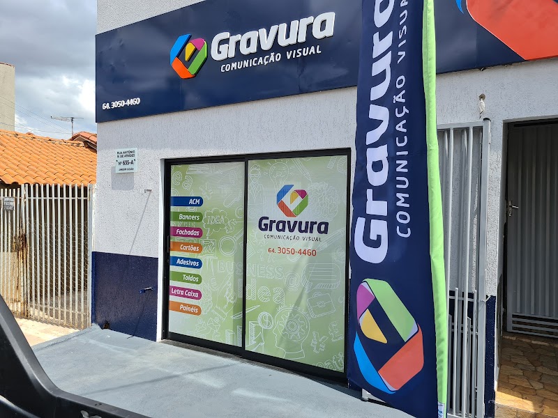 Logo Gravura Comunicação Visual