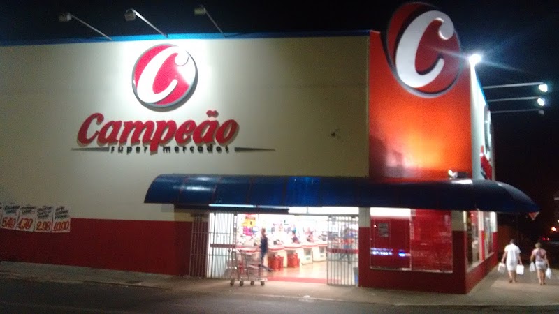 Logo Campeão Supermercados Popular