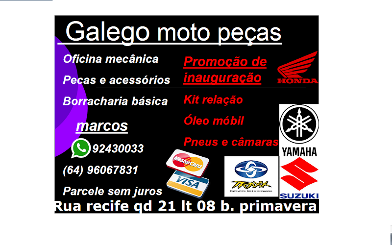 Logo Oficina moto peças