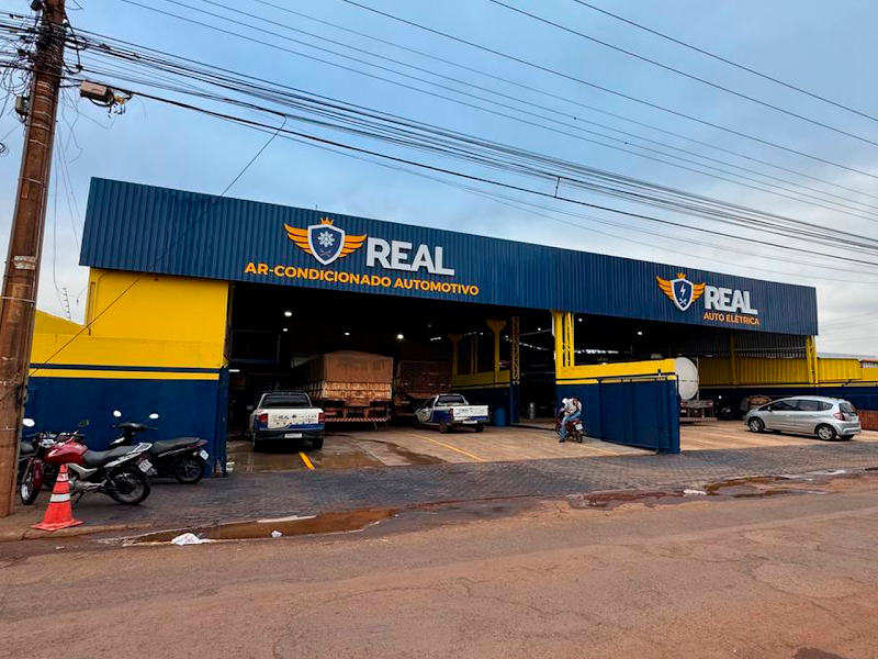 Logo Real Ar-Condicionado para Caminhões