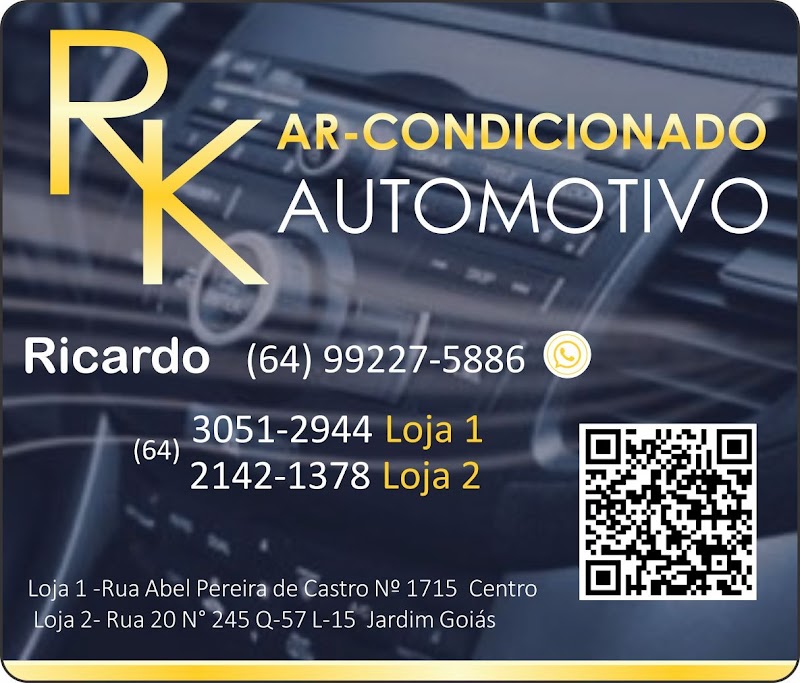 Logo RK Ar Condicionado Automotivo