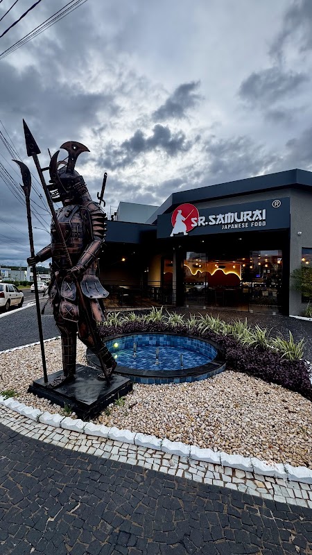 Logo Sr. Samurai Japonês Rio Verde