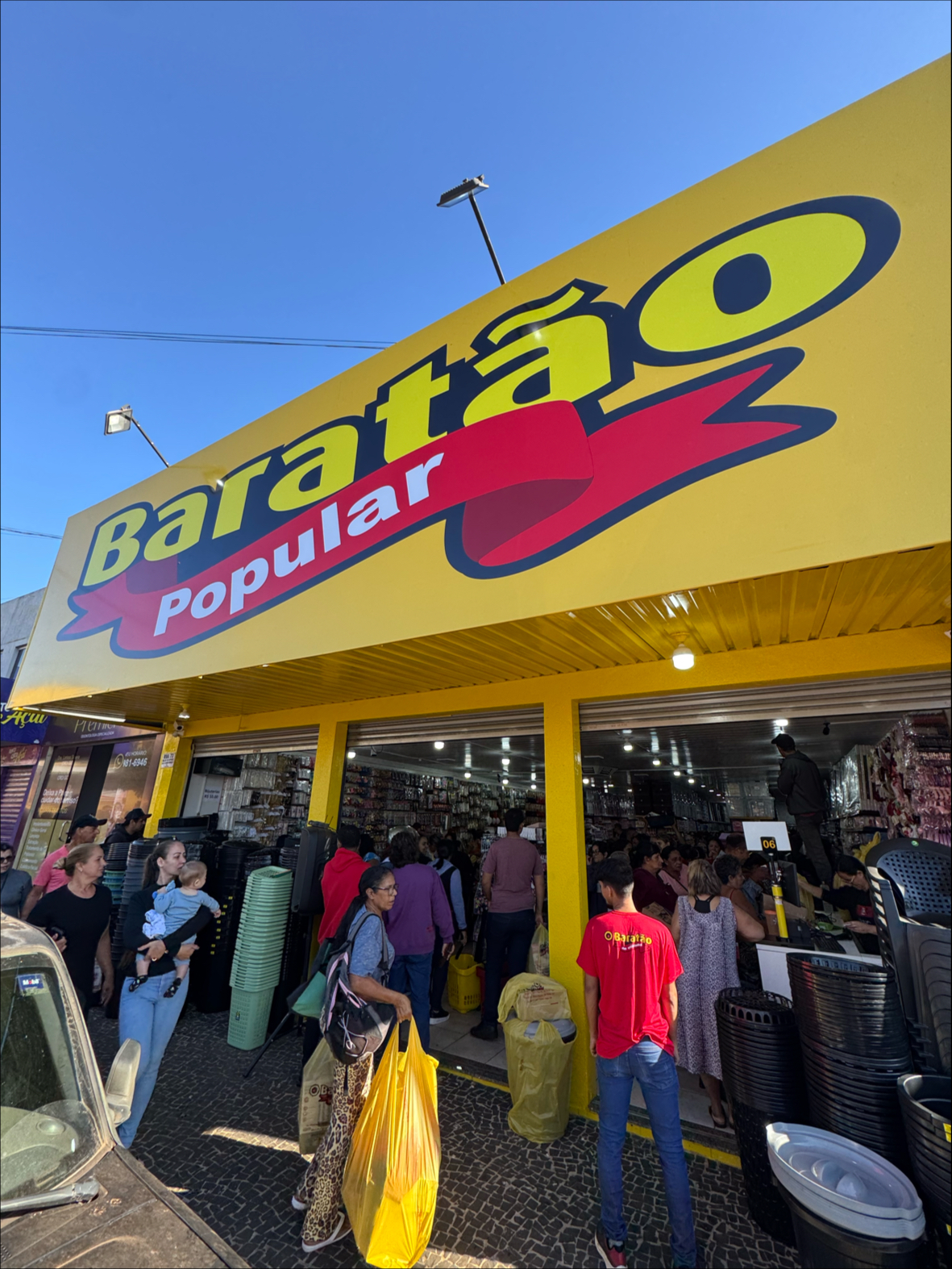 Logotipo da Baratão Popular em Rio Verde - GO