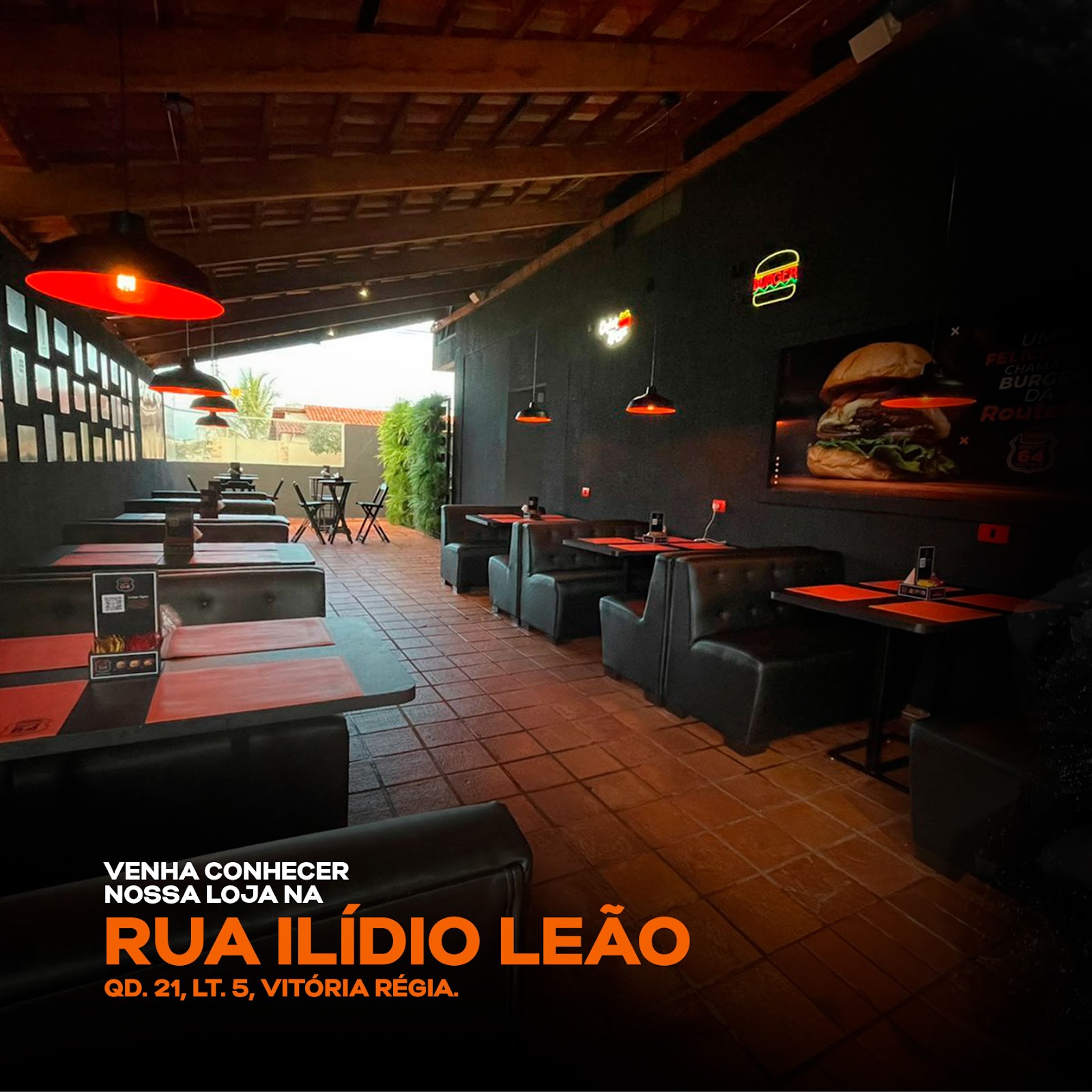 Logotipo da Route64 Burger em Rio Verde - GO