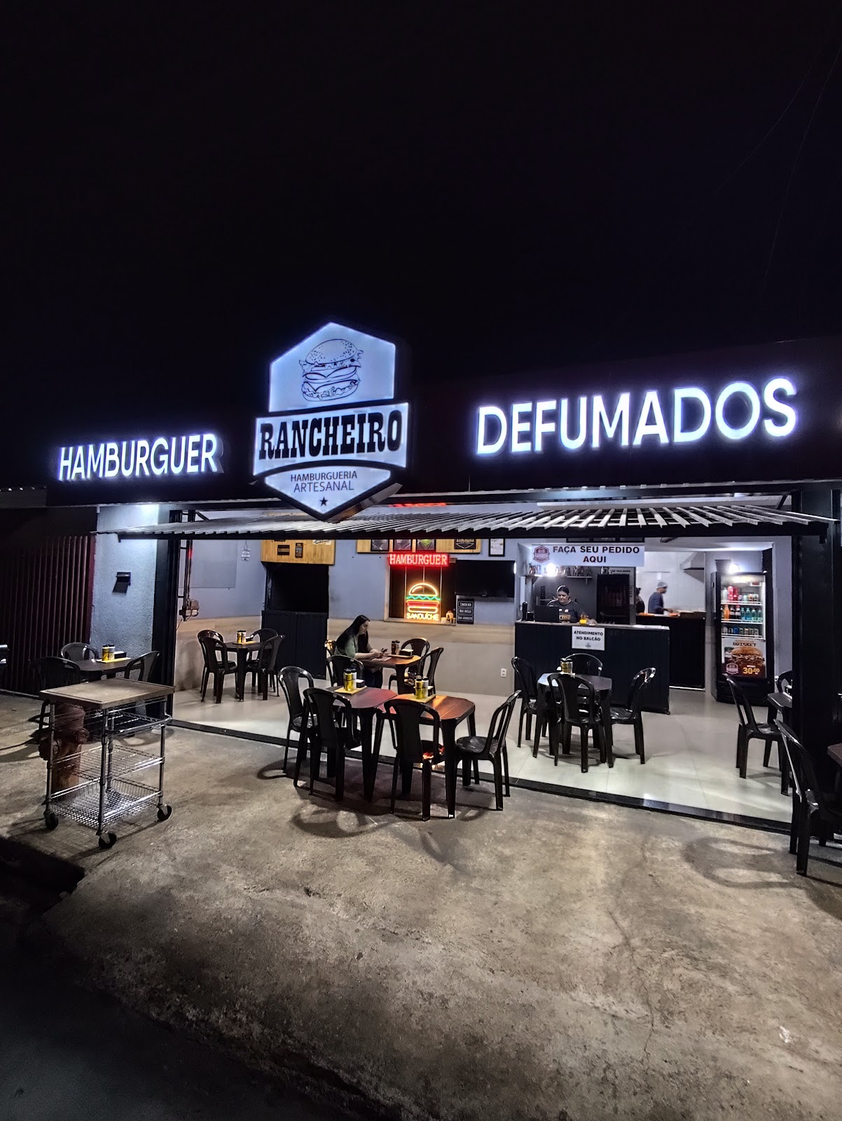 Logotipo da Rancheiro Hamburgueria Artesanal em Rio Verde - GO