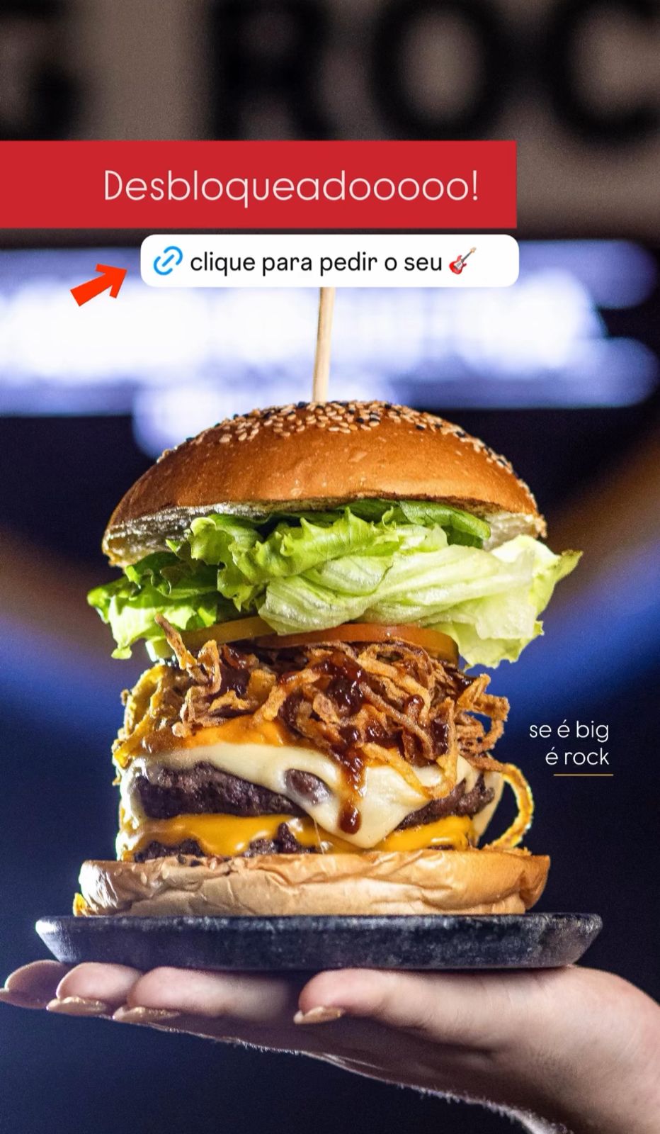 Logotipo da Big Rock Hamburgueria Rio Verde em Rio Verde - GO
