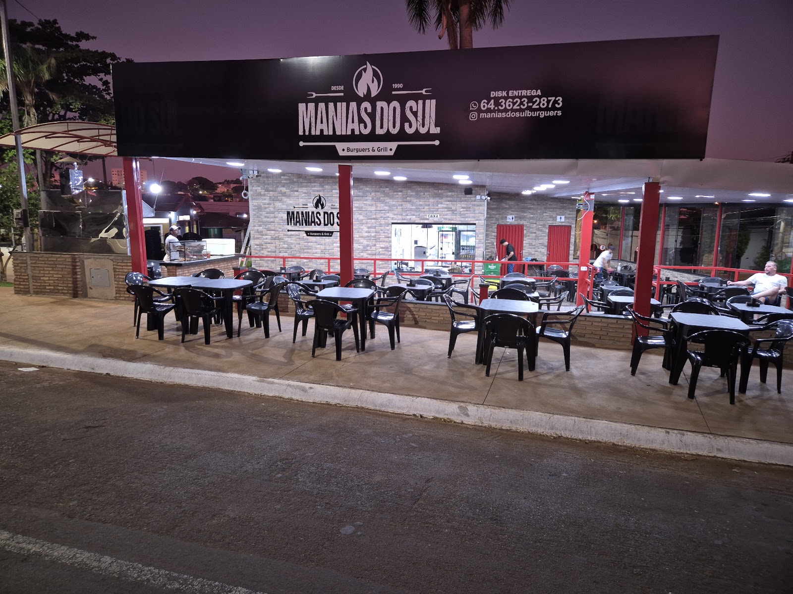 Logotipo da Manias do Sul Burguers & Grill em Rio Verde - GO