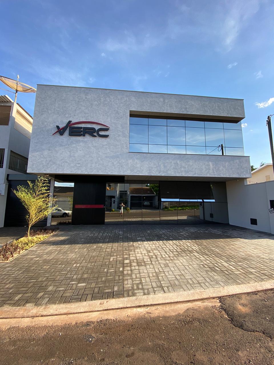 Logotipo da Verc Construtora em Rio Verde - GO