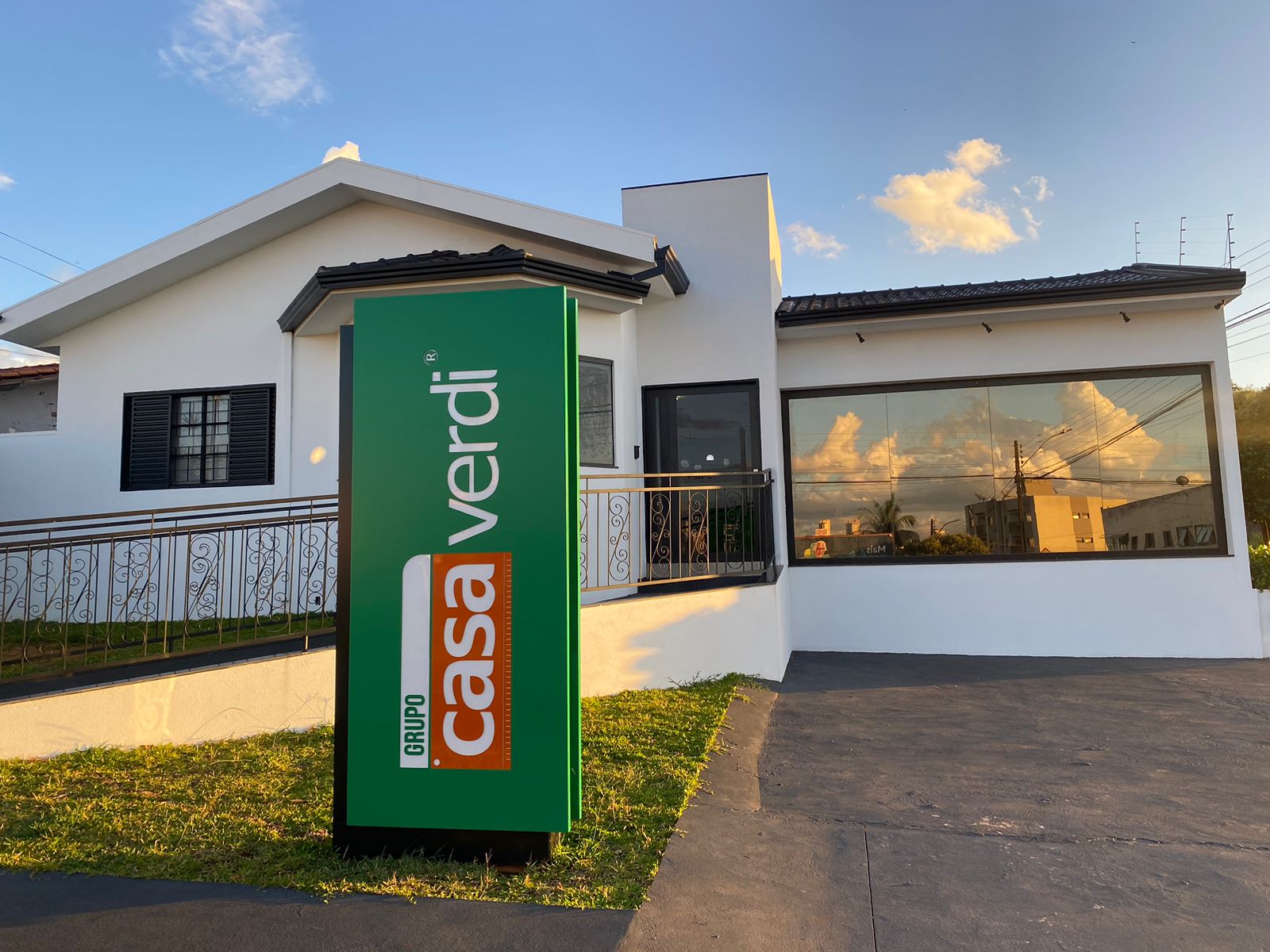 Logotipo da Construtora Grupo Casa Verdi | Construtora | Projeto Arquitetônico | Construção | Reforma | Fachada 3D - Rio Verde em Rio Verde - GO