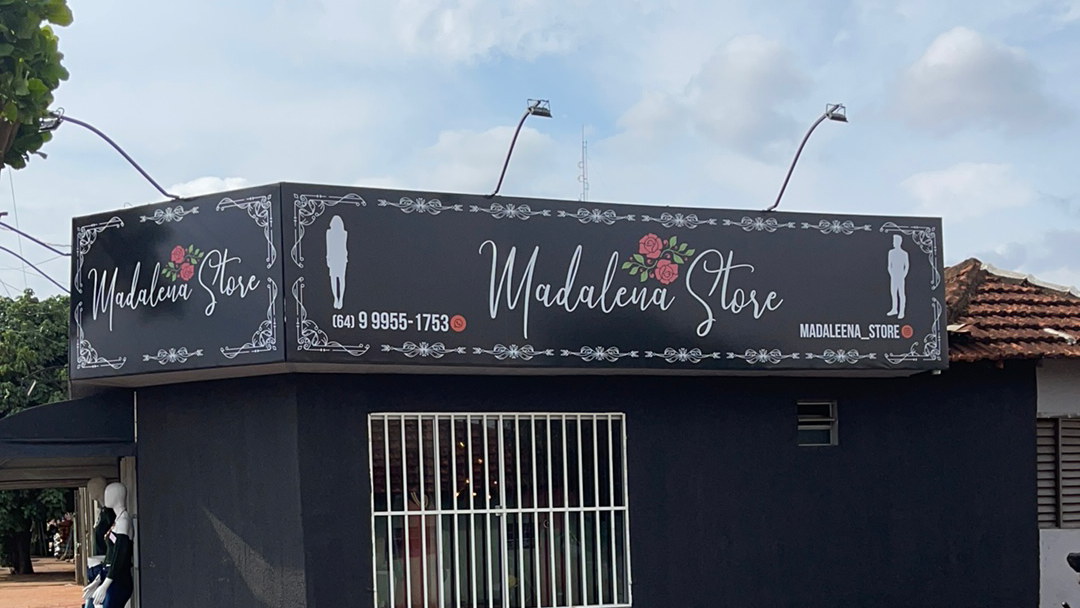 Logotipo da Madalena Store em Rio Verde - GO