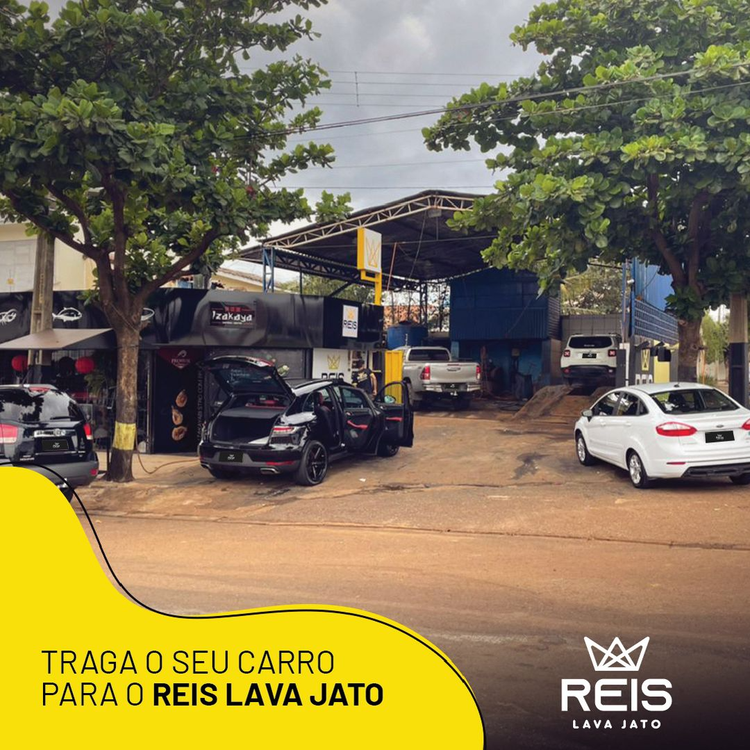 Logotipo da Reis Lava Jato | Estética Automotiva | Rio Verde - GO em Rio Verde - GO