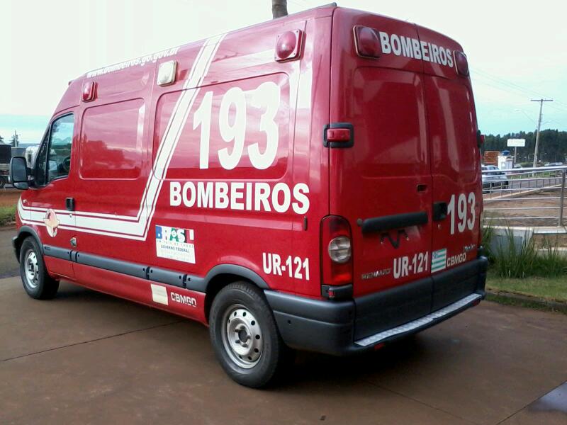 Logotipo da Corpo de Bombeiros Militar do Estado de Goiás em Rio Verde - GO