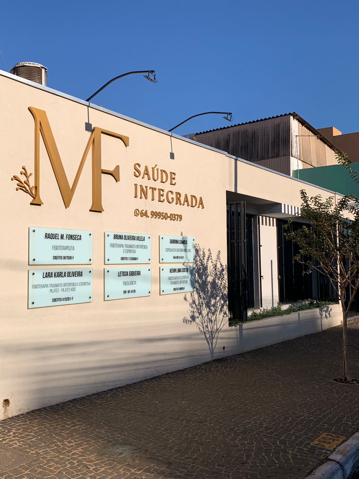 Logotipo da MF Saúde Integrada em Rio Verde - GO