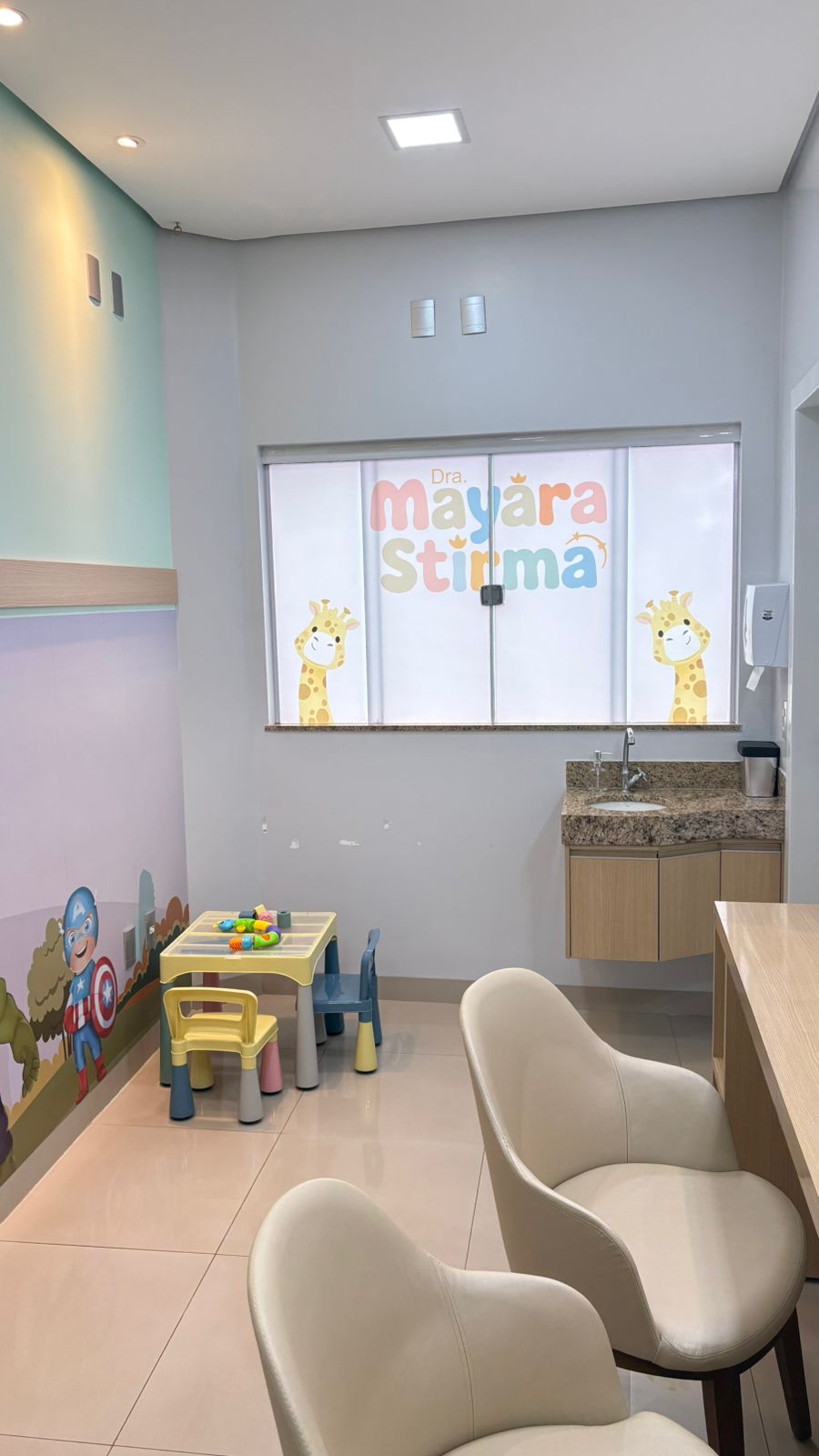 Logotipo da Mayara Stirma Pediatria em Rio Verde - GO