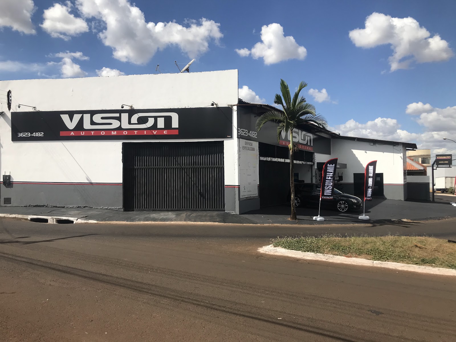 Logotipo da Vision Automotive em Rio Verde - GO