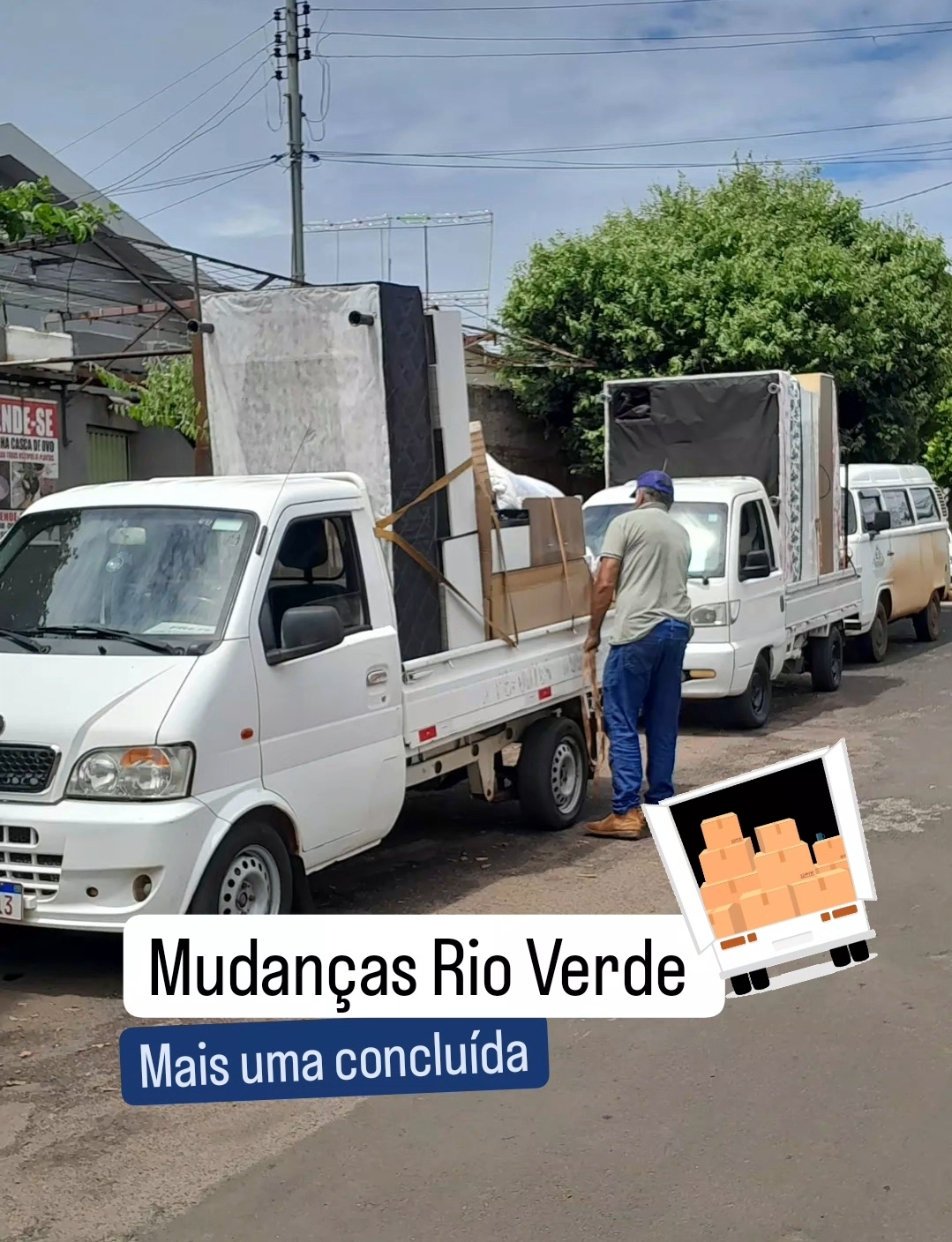 Logotipo da Mudanças Rio Verde Goiás - frete em Rio Verde - GO