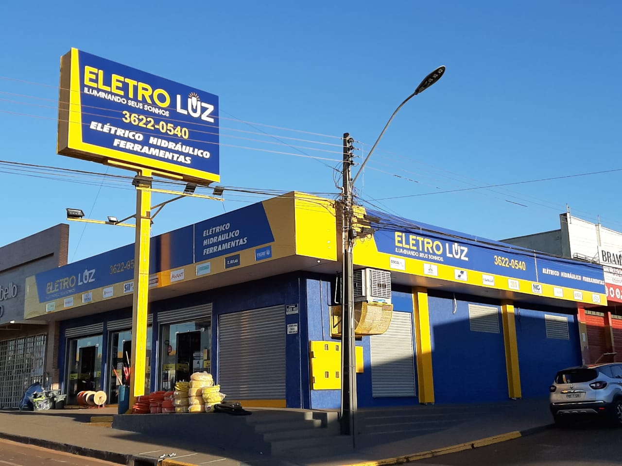 Logotipo da Eletro Luz - Materiais Elétricos e Hidráulicos em Rio Verde - GO