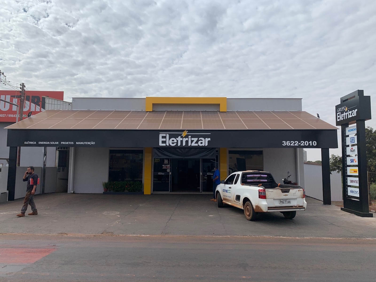 Logotipo da Grupo Eletrizar em Rio Verde - GO